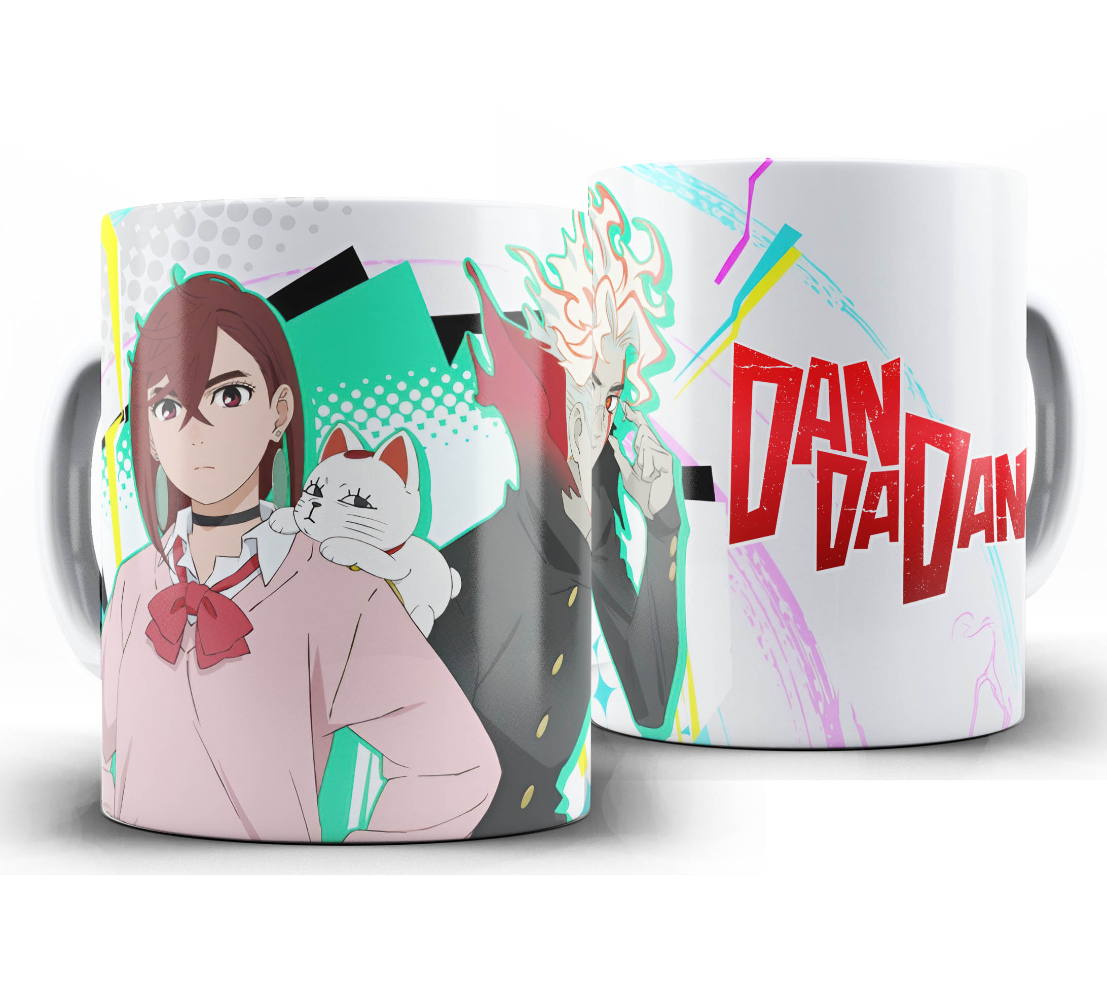 Caneca Anime - Dan Dan Dan W3 - Colors